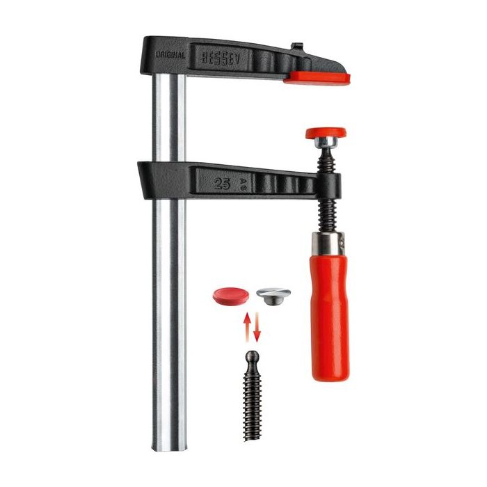 Foto von Bessey Temperguss-Schraubzwinge TG 200/50