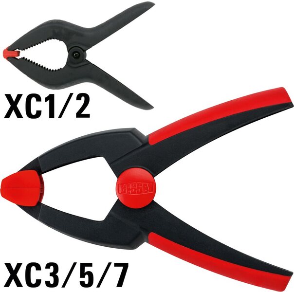 Bessey Clippix-Zwinge XC7 Spannweite 75 mm