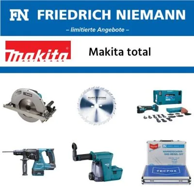 Makita total im März