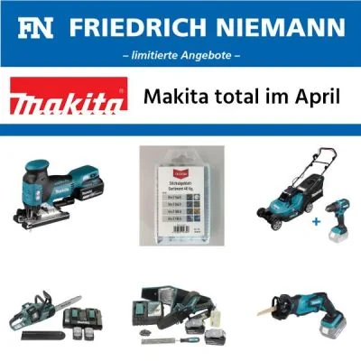 Makita total im April