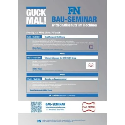 FN Bau-Seminar Trittschallschutz im Hochbau