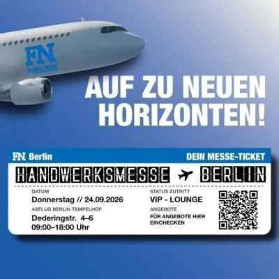 FN Handwerkermesse in Berlin am 24.09.2026