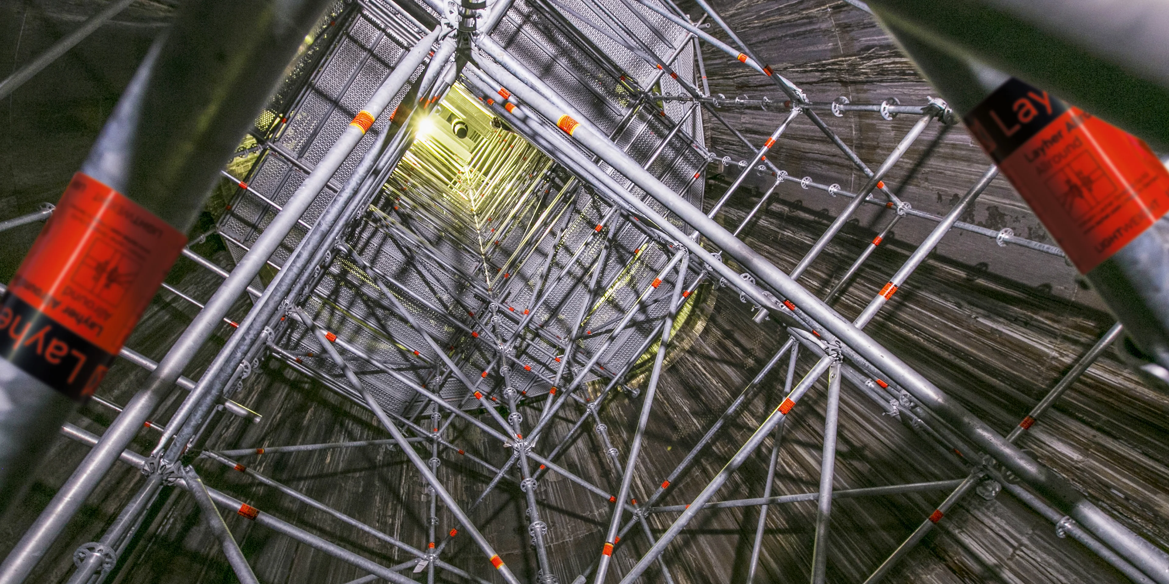 Layher Gerüstsystem im professionellen Einsatz
