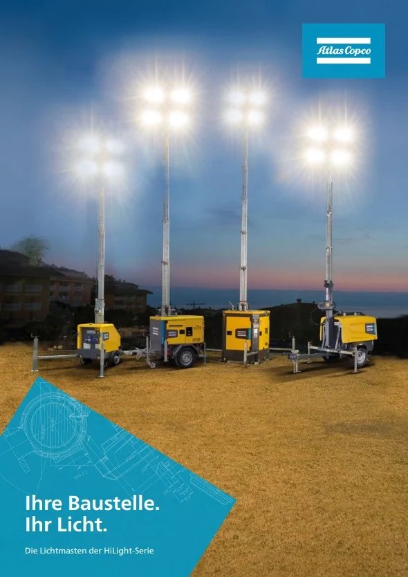 Atlas Copco HiLight Lichtmasten-Katalog als PDF öffnen