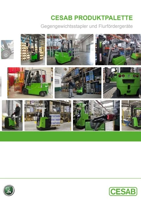 CESAB Elektro-Frontstapler Katalog als PDF öffnen