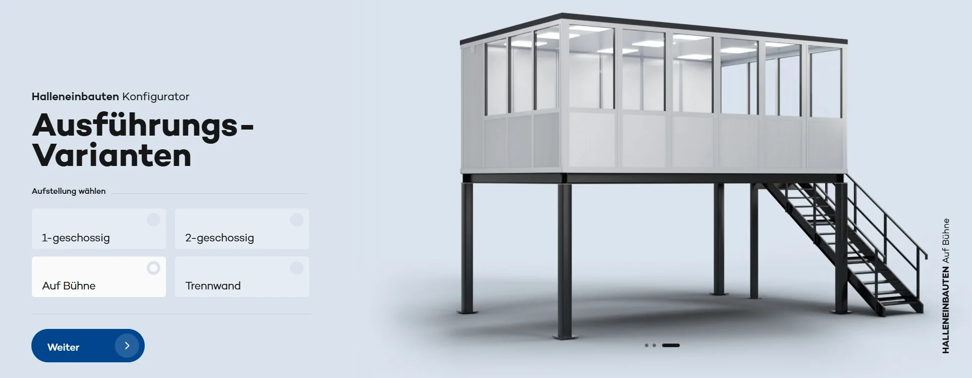 Niemann Hallenb&uuml;ro Konfigurator aufrufen