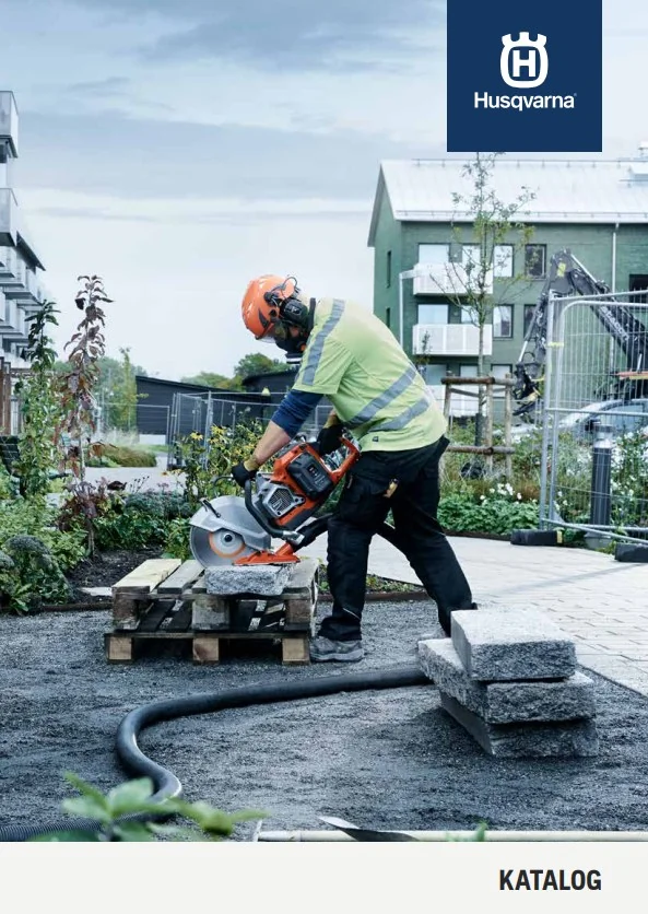 Husqvarna Verdichtungstechnik Katalog als PDF öffnen