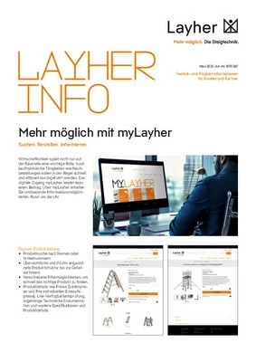 MyLayher Portal Katalog als PDF öffnen