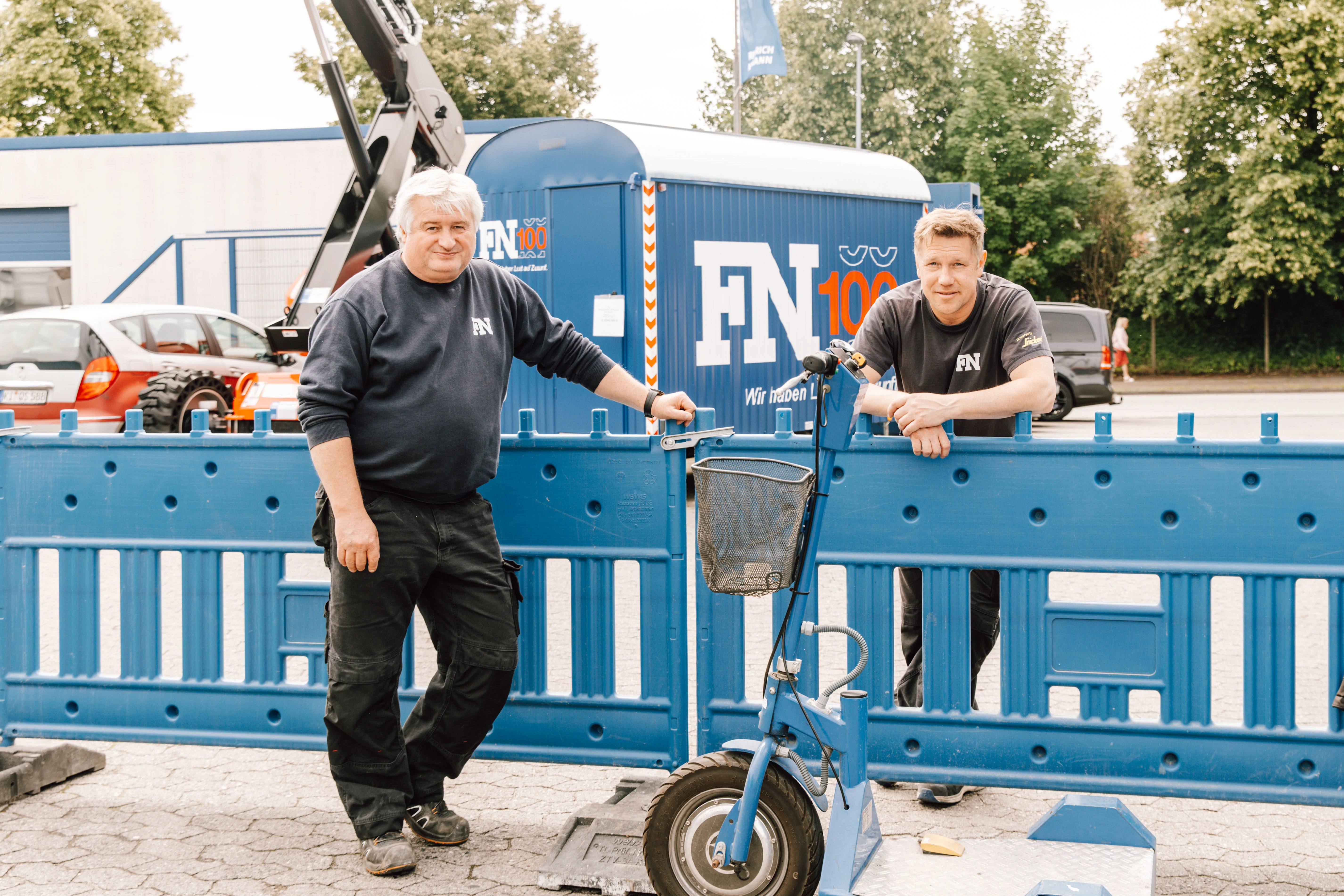 Moderne Arbeitsbedingungen bei FN