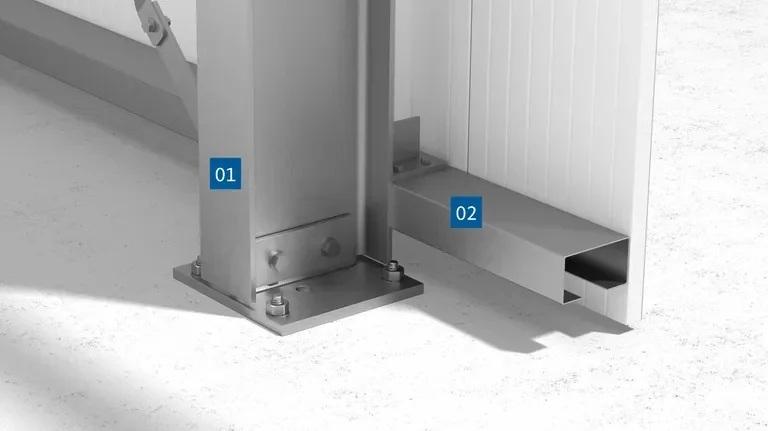 L-Hallenkonstruktion von HALTEC