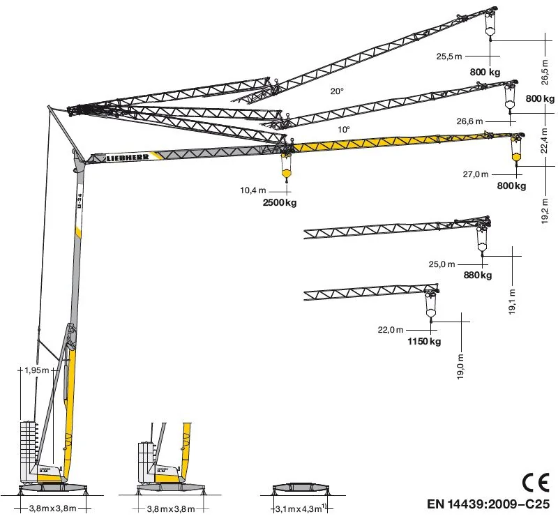 Schnelleinsatzkrane L1-24