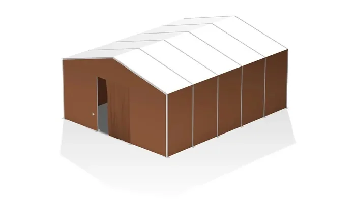 HALTEC BASIC Leichtbauhalle der Schutzklasse 2 – ungedämmt