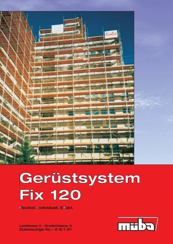 Müba Gerüstsystemkatalog als PDF öffnen