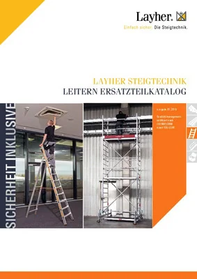 Ersatzteilkatalog Leitern