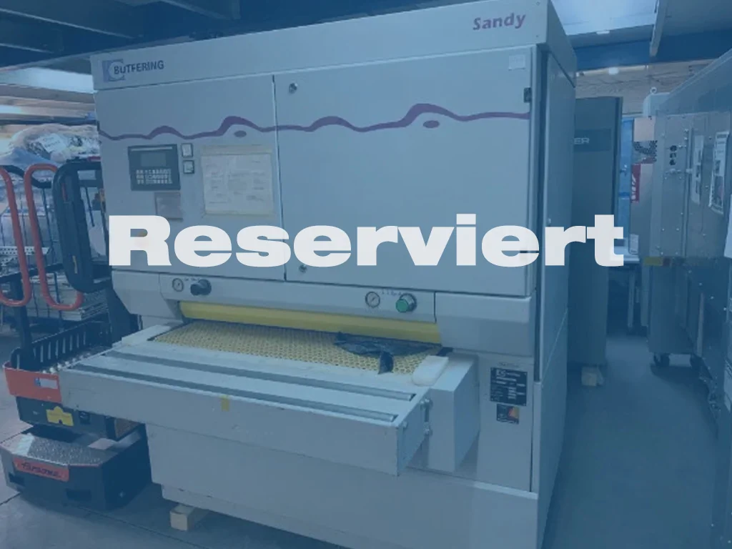 B&uuml;tfering Breitbandschleifmaschine Optimat SBC 211 Sandy (M26200)