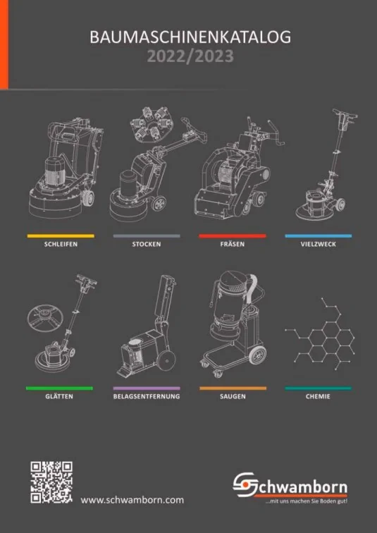 Schwamborn Baumaschinenkatalog als PDF öffnen