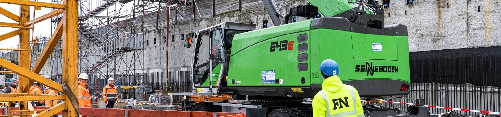 Arbeitsbühnen für Baustelle, Industrie und Wartung