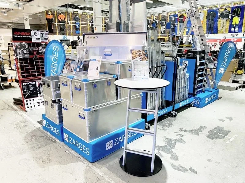 ZARGES Steigtechnik im professionellen Einsatz