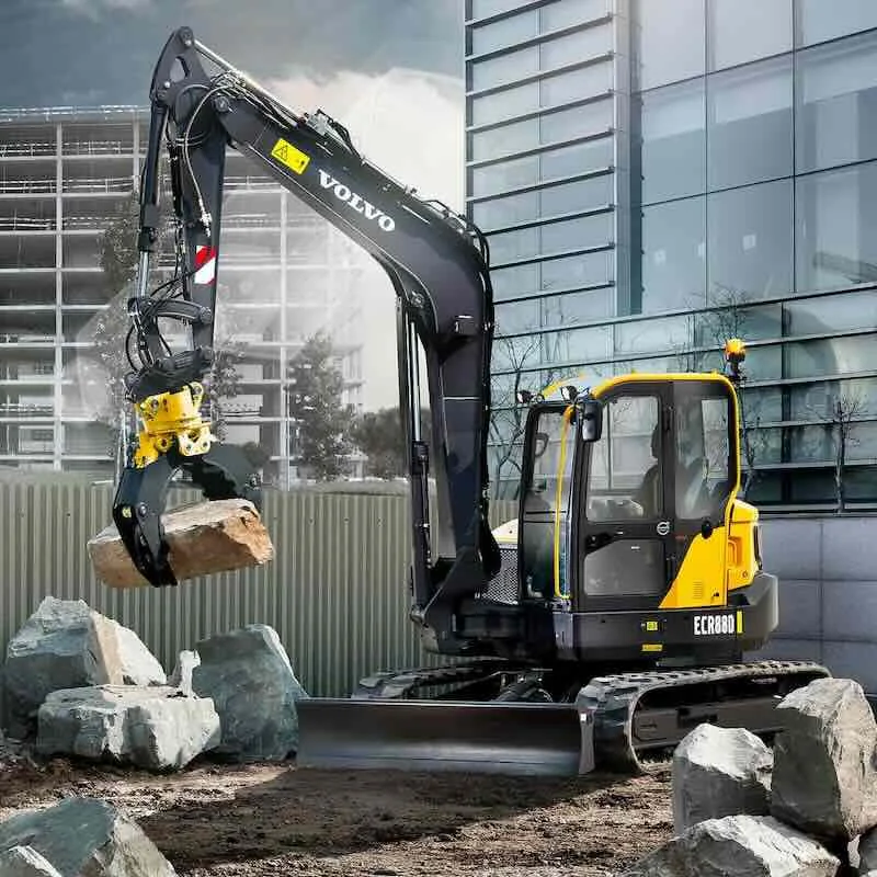 Volvo ECR88D Minibagger