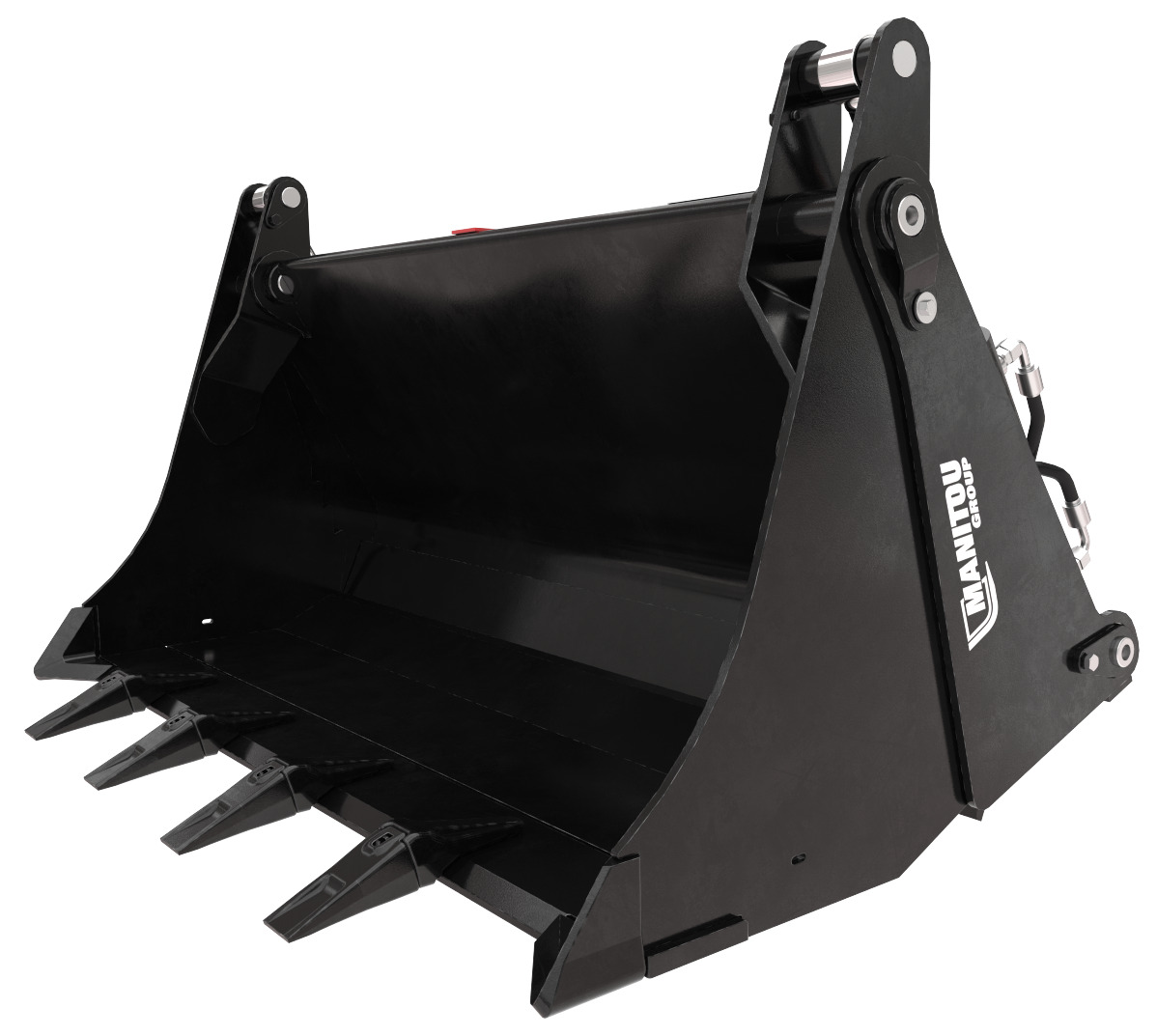 Manitou 4-in-1-Schaufel mit Zähnen