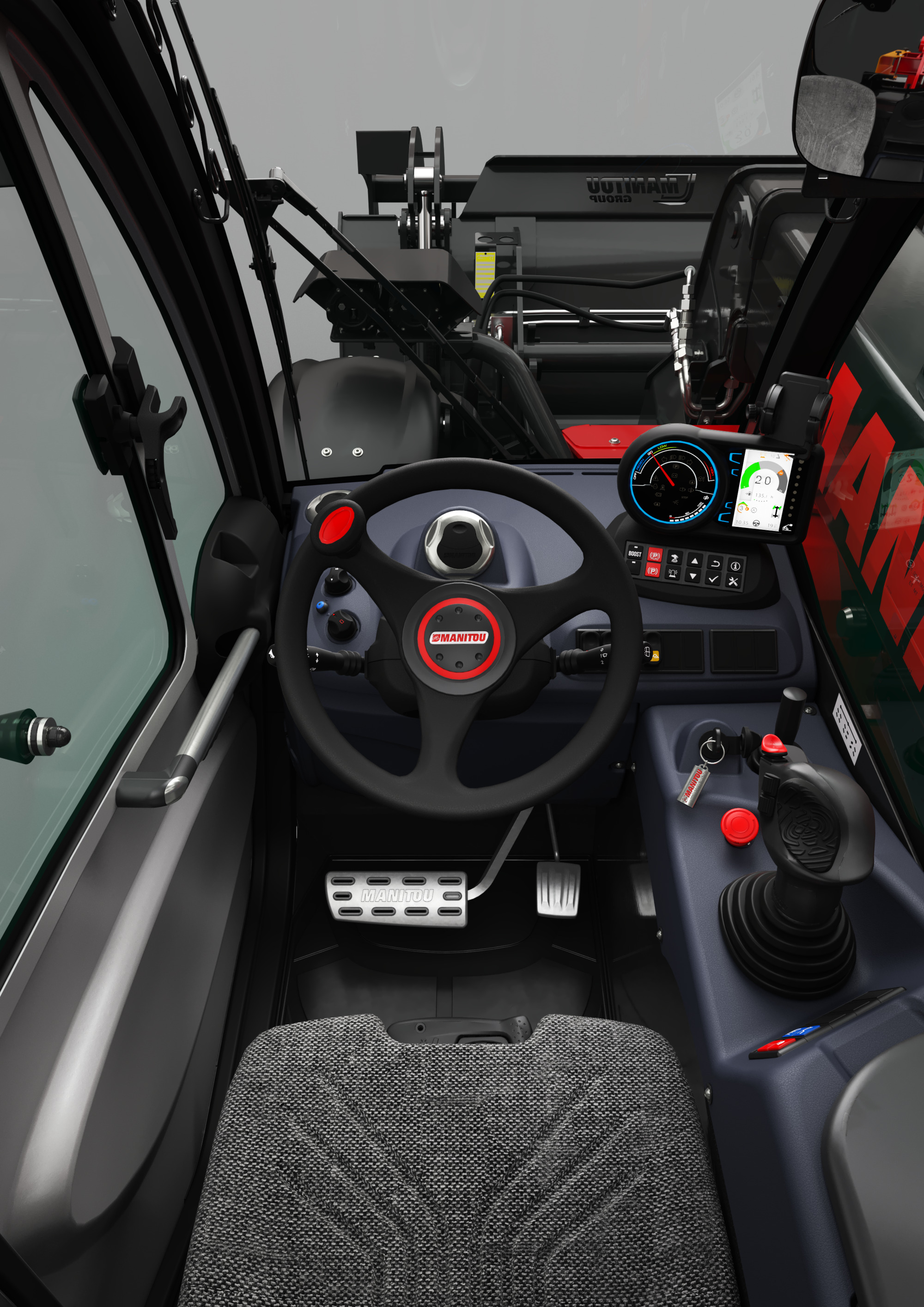 Manitou MLT 625 e Teleskoplader, Produktbild 8