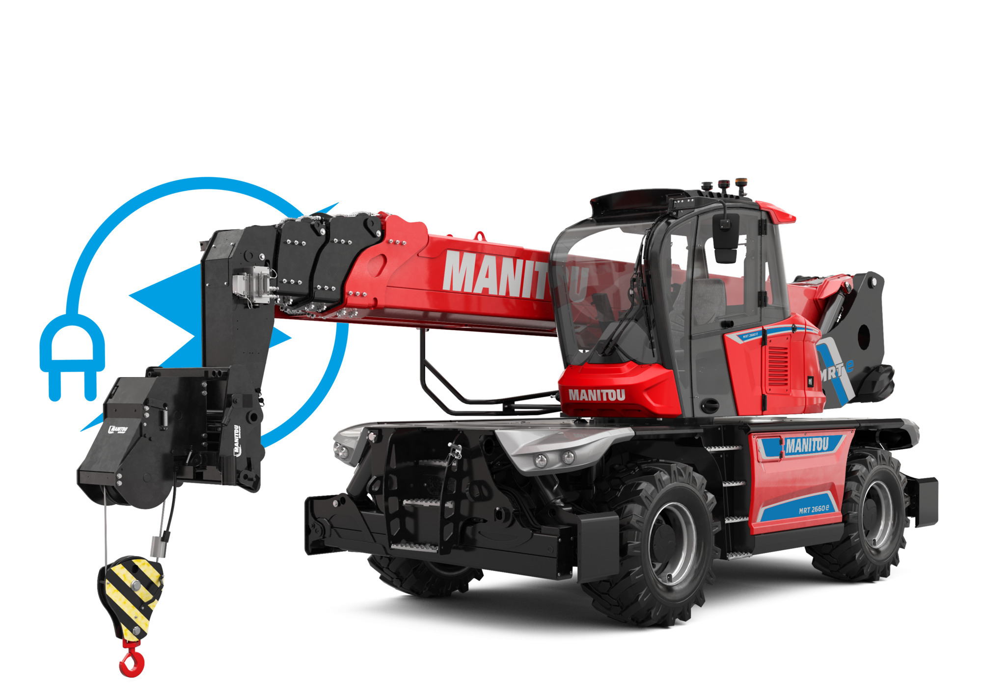 Manitou MRT 2660 e Teleskoplader, Produktbild 1