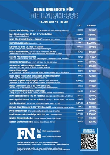 Messeangebote 2024 FN Messeangebote 2024 FN