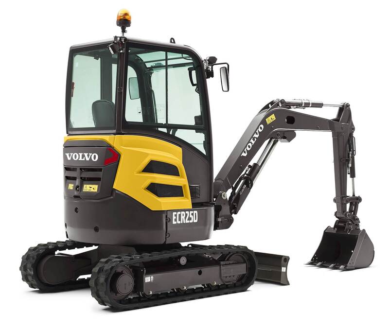 Volvo Kompaktbagger ECR25